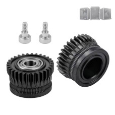 Шестерня подачі екструдера Creality K1/K1C/K1 MAX. Загартована сталь.