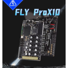 Плата Mellow High-speed Fly ProX10 V1.0 HV 10-осьова, 32-бітна, 550 МГц для материнської плати 3D-принтера Klipper