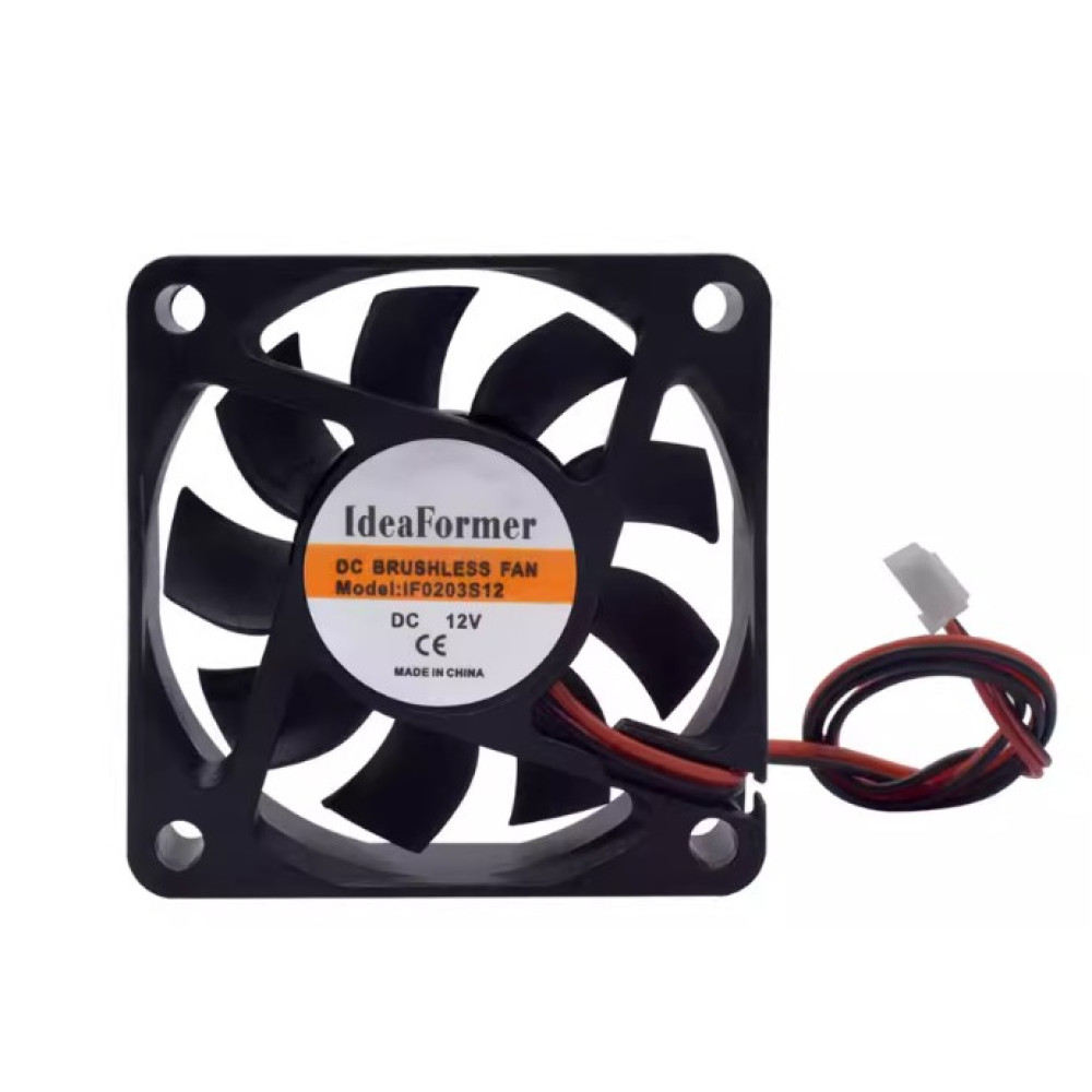 Вентилятор осьовий 25x10 мм 12В 24В IdeaFormer