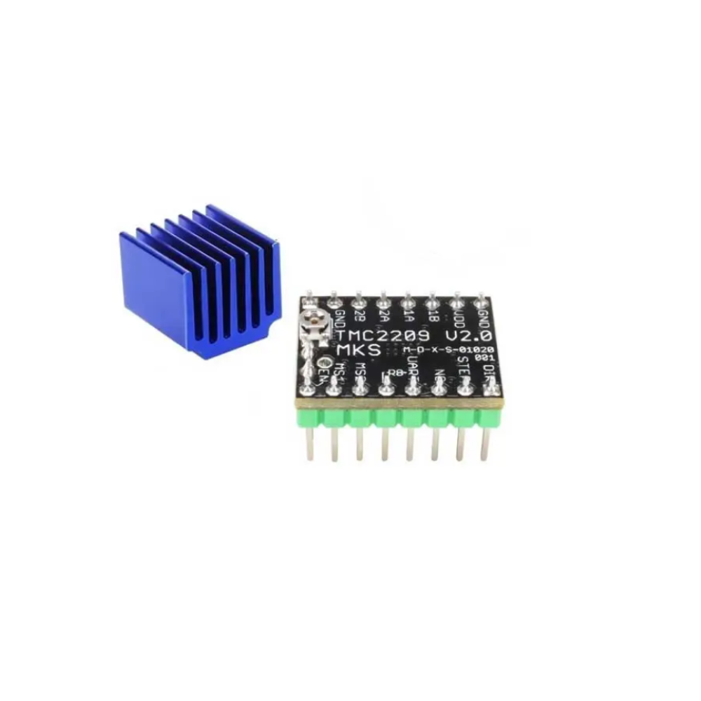 Драйвер TMC 2209 V2.0 із радіатором.