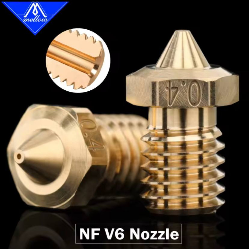 Сопло E3D V6/V5 Mellow Sharp NF, латунь