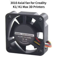 Вентилятор осьовий 3010 24V Dual Ball Bearing для Creality K1/K1 MAX