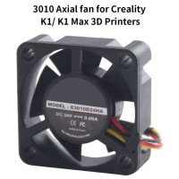 Вентилятор осьовий 3010 24V Dual Ball Bearing для Creality K1/K1 MAX